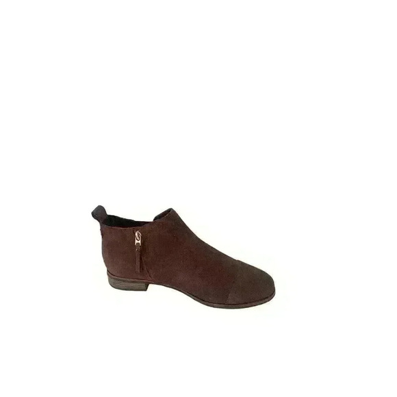 TOMS Reese Chelsea Casual Round Toe Booties Womens Forest Brown Size 11 - Picture 8 of 15